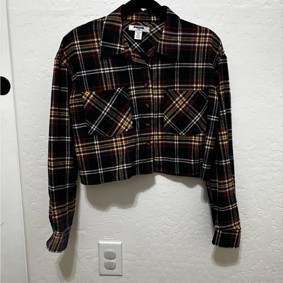 RSQ Tops - RSQ Multicolor Plaid Shirt